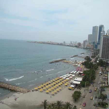 Apartamento , Vista A La Ciudad Antigua Y Playa Cartagena Εξωτερικό φωτογραφία